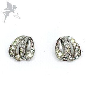 VINTAGE SIGNED 1930's DORSON'S Clip on earrings